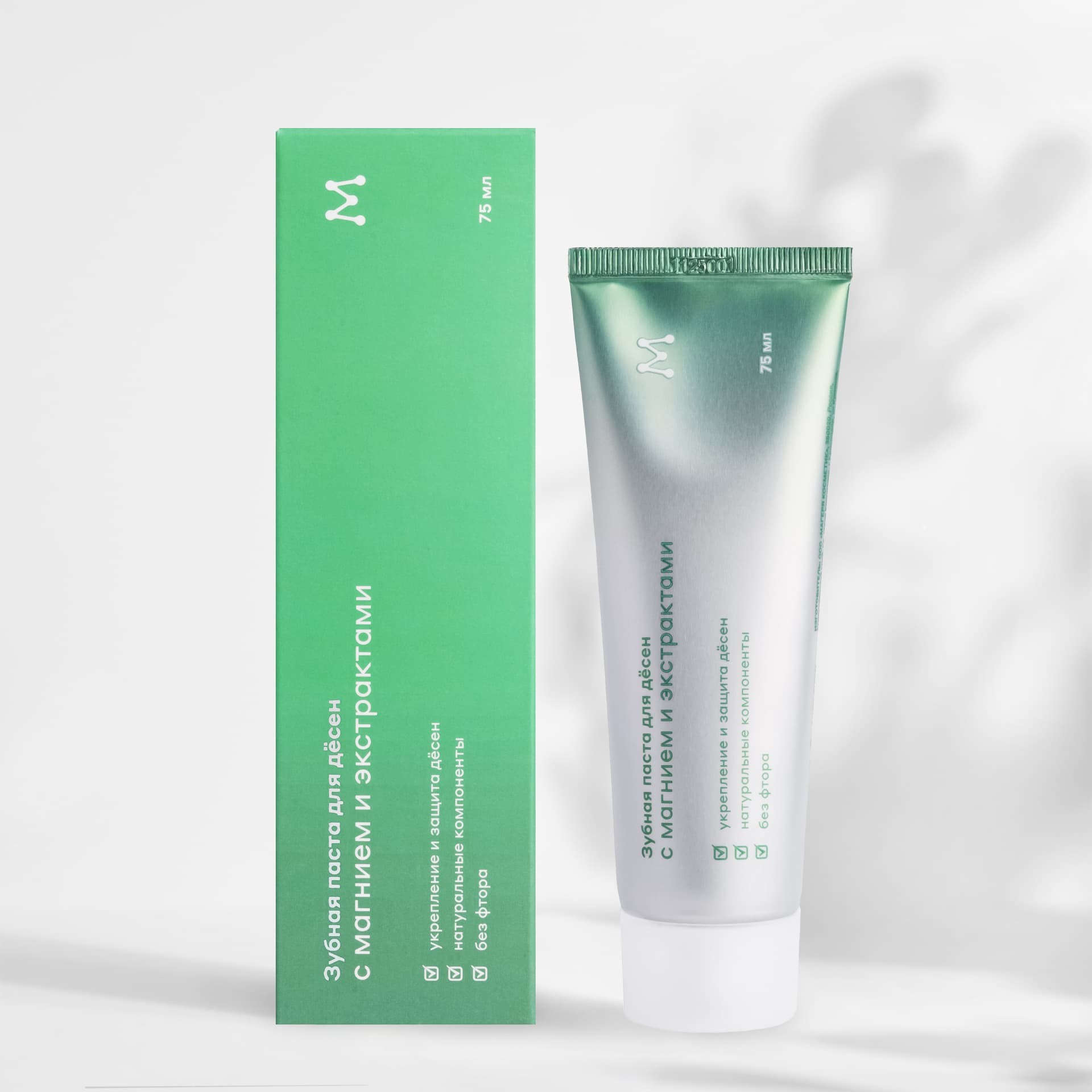 Зубная паста защита десен с магнием и экстрактами