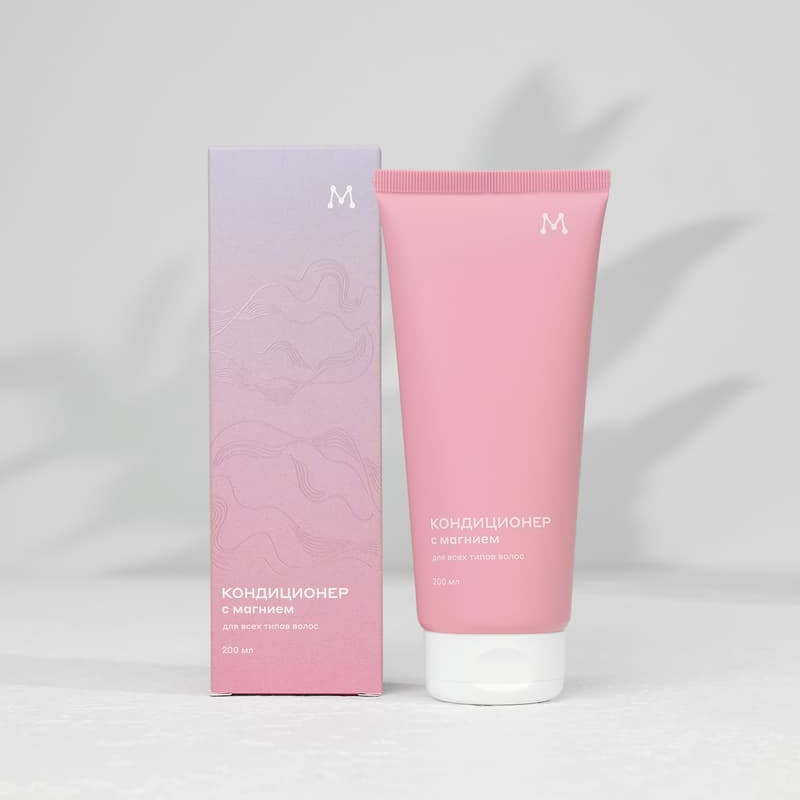 Восстанавливающий кондиционер с магнием для всех типов волос 200 мл