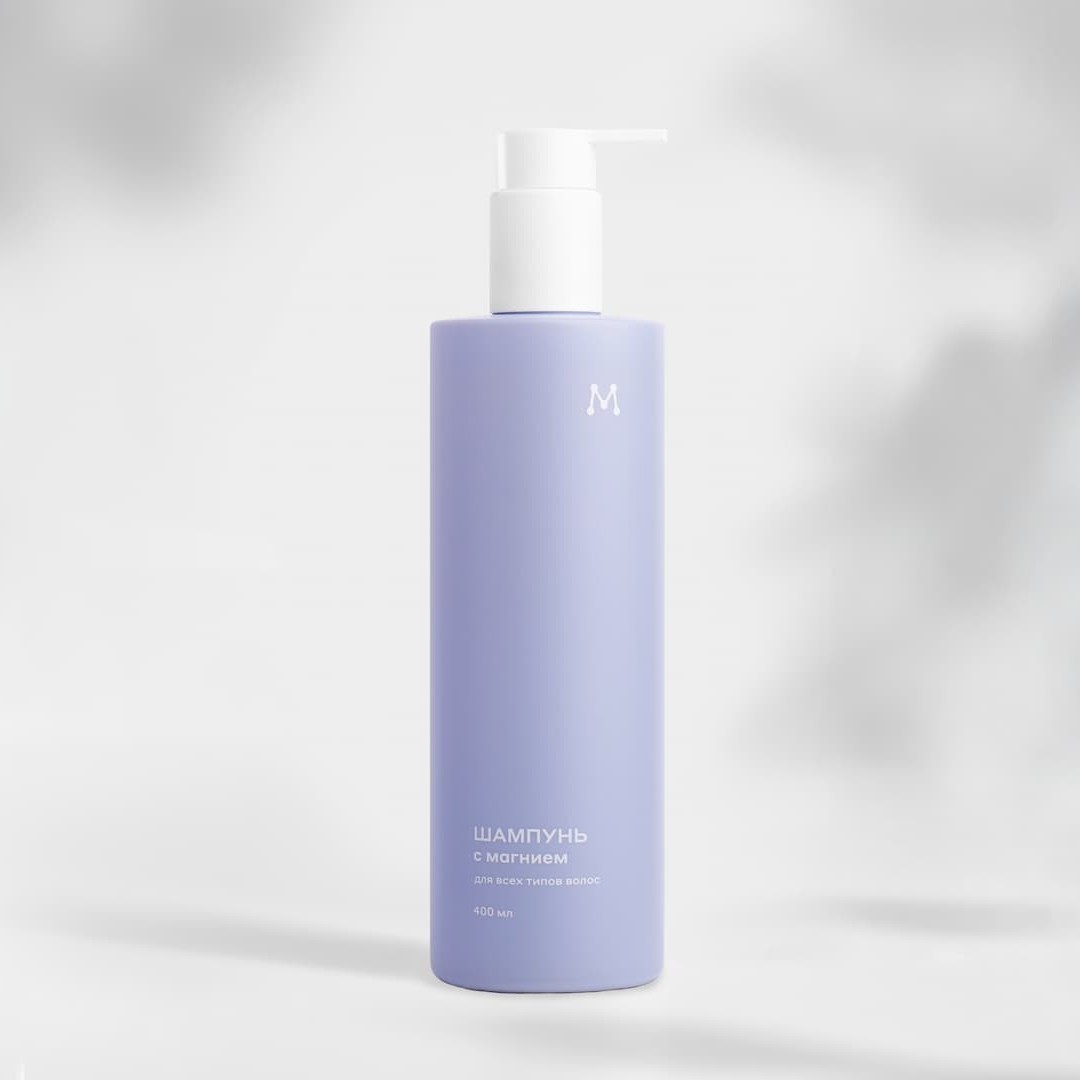Шампунь с магнием для всех типов волос 400 мл