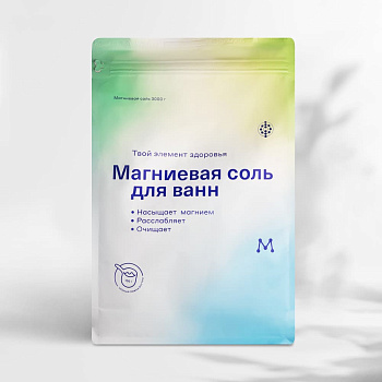 Магниевая соль для ванн в пакете 3 кг